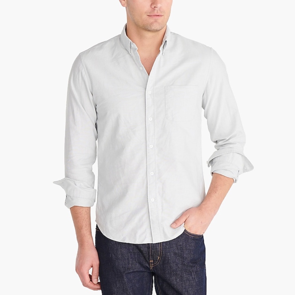 J Crew Oxford Cotton Button Down